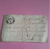 Cachet Chambre Des Pairs - Juillet 1840 Sur Lettre Pour Fougerolles Par Ernée CAD Au Dos (état) - 1801-1848: Precursori XIX