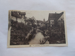 COLMAR ( 68 Haut Rhin ) LA PETITE VENISE  ANIMEES EN BARQUE 1938 - Colmar