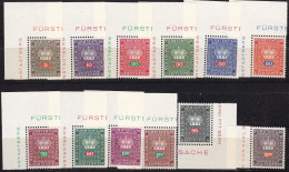 Liechtenstein, 1968, D 45/56, MNH **, Fürstenkrone. - Oficial