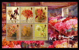 Guernsey 2005 - Mi.Nr. Block 39 - Blumen Flowers - Sonstige & Ohne Zuordnung
