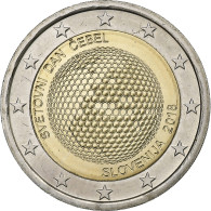 Slovénie, 2 Euro, 2018, Bimétallique, SPL - Slovenië