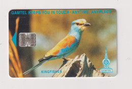 GAMBIA -  Bird Kingfisher Chip  Phonecard - Gambie