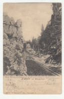 Klamm Im Klosterthal Old Postcard Posted 1907 B240503 - Sonstige & Ohne Zuordnung