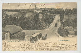 GRAND DUCHÉ DE LUXEMBOURG - LUXEMBOURG - Entrée De La Gare - Luxemburgo - Ciudad