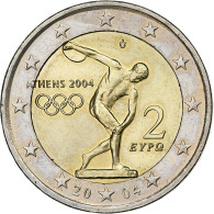 Grèce, 2 Euro, 2004, Athènes, Bimétallique, SPL, KM:188 - Griechenland