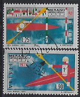 Italy 1971  Weltmeisterschaften Im Wildwasserkanu  (o) Mi.1339-1340 - 1971-80: Used