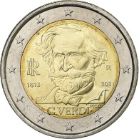 Italie, 2 Euro, 2013, Rome, Bimétallique, SPL - Italia