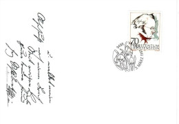 LIECHTENSTEIN MI-NR. 1147 FDC FRANZ SCHUBERT KOMPONIST 1997 - FDC