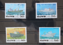 Korea 3529-3532 Postfrisch Schifffahrt #FR876 - Korea, North