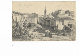 20 (2B) - CALVI - Place De L'Octroi. Très Rare CPA Ayant Circulé En 1910. BE. - Calvi