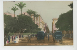 AFRIQUE - EGYPTE - ALEXANDRIE - Rue Chérif Pacha - Alexandrië