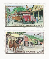 Polynésie-2011-Véhicules Anciens - N° 949 Et 950 ** - Unused Stamps