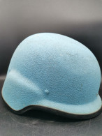 Casque Armée Française - Modèle 1992 Spectra - Bleu ONU - 1993 - Helme & Hauben