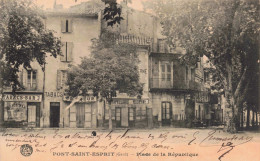 30 - PONT SAINT ESPRIT _S28728_ Place De La République - Tabac - Pont-Saint-Esprit