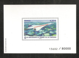 France, Poste Aérienne, 2019, Concorde, PA 83, Feuillet Hors Commerce, Neuf **, TTB, 50e Anni. Du 1er Vol Du Concorde - 1960-.... Nuovi