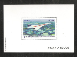 France, Poste Aérienne, 2019, Concorde, PA 83, Feuillet Hors Commerce, Neuf **, TTB, 50e Anni. Du 1er Vol Du Concorde - 1960-.... Ungebraucht