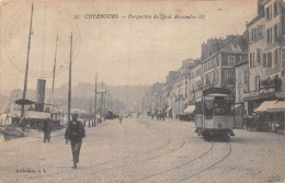 P-24-Mi-Is-1178 : CHERBOURG. TRAMWAY ELECTRIQUE - Cherbourg