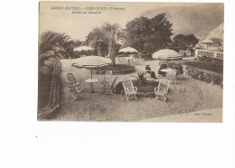 06 - Eden Hôtel - CAP-D'AIL (France) - Coin Du Jardin. Animée, CPA Ayant Circulé En 1928. BE. - Cap-d'Ail