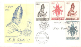 VATICAN 1963 COURONNE PAPE PAUL VI - Papi