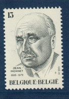 Belgique België, **, Yv 2295, Mi 2345, SG 2956, Jean Monnet, - Nuovi