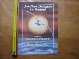 Synopsis Cinema Movie JONATHAN LIVINGSTON LE GOELAND Hall Bartlett Neil Diamond - Andere & Zonder Classificatie