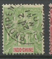 INDOCHINE N° 17 CACHET PNOMPENH CAMBODGE / Used - Oblitérés