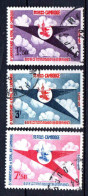 Cambodge - 1964  - Royal Air Cambodge    - N° 150 à 152   -  Oblit - Used - Cambodja