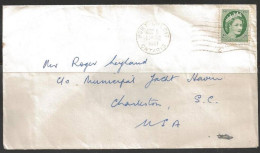 1961 Port Credit Ont (Dec 6) To Charleston SC USA - Cartas & Documentos