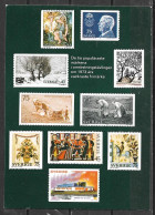 Sweden Stamps, 1973, Unused - Francobolli (rappresentazioni)