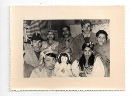 Militaires Et Famille Algérienne  (Photo) - Personnes Anonymes