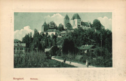 BURGDORF, BASEL, CASTLE, ARCHITECTURE, TOWER, SWITZERLAND, POSTCARD - Basel