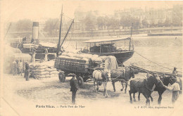 CPA 75 PARIS VECU PORT DE MER - Petits Métiers à Paris