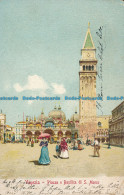 R015207 Venezia. Piazza E Basilica Di S. Marco. 1903 - Mondo