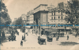 R015216 Paris. Le Boulevard Saint Martin. LL. No 89. B. Hopkins - Mondo