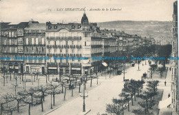 R016196 San Sebastian. Avenida De La Libertad. G. G. Galarza - Monde