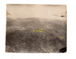 Maroc. Guerre Du Rif. Photo Aerienne Sur Dj Kechkacha Et El Fass. Années 20-25 ? - Aviación