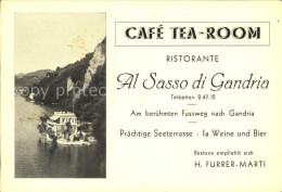 11652548 Gandria Lago Di Lugano Ristorante Al Sasso Di Gandria Gandria - Other & Unclassified