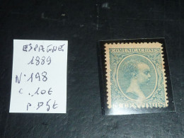 ESPAGNE 1889 N°198 - NEUF (C.V) - Unused Stamps
