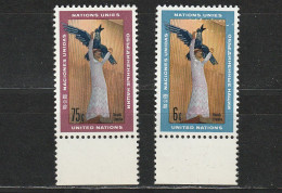 Nations Unies ( New-York ) YT 177/8 ** : Statues D'Henri Starke - 1968 - Unused Stamps