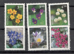 NORWAY - MNH SET- FLORA - FLOWERS - Mi.No. 1269/74 - 1998. - Nuevos