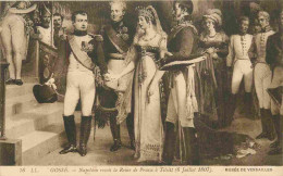 Art - Peinture Histoire - Gosse - Napoléon Bonaparte Reçoit La Reine De Prusse à Tilsitt Le 6 Juillet 1807 - Publicité H - Pittura & Quadri