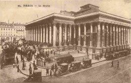 75 - Paris - La Bourse - Animée - Automobiles - CPA - Voir Scans Recto-Verso - Autres & Non Classés