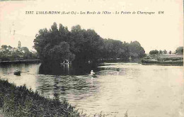 95 - L'Isle D'Adam - Les Bords De L'Oise - La Pointe De Champagne - Animé - CPA - Voir Scans Recto-Verso - L'Isle Adam