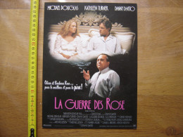 Synopsis Cinema Movie LA GUERRE DES ROSES Douglas Turner DeVito - Other & Unclassified