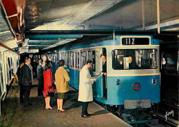 Trains - Métro - Paris - Rame Sur Pneumatiques En Station - CPM - Voir Scans Recto-Verso - Metropolitana