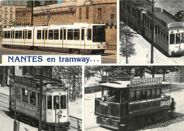 Trains - Tramways - Nantes En Tramway - Multivues - CPM - Carte Neuve - Voir Scans Recto-Verso - Strassenbahnen