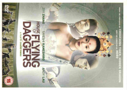Cinema - Affiche De Film - House Of Flying Daggers - Film Chinois - Chine - CPM - Carte Neuve - Voir Scans Recto-Verso - Affiches Sur Carte