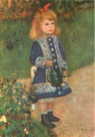 Art - Peinture - Pierre-Auguste Renoir - Jeune Fille Avec Arrosoir - CPM - Voir Scans Recto-Verso - Pintura & Cuadros