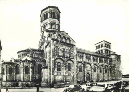 63 - Issoire - Eglise St Austremoine - Automobiles - Mention Photographie Véritable - Carte Dentelée - CPSM Grand Format - Issoire