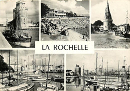 17 - La Rochelle - Multivues - Mention Photographie Véritable - Carte Dentelée - CPSM Grand Format - Voir Scans Recto-Ve - La Rochelle